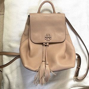 Tody Burch warm beige backpack